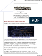 223 genes extraterrestres en El Genoma Humano