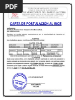CONSEJO COMUNAL FORMATO MODELO EJEMPLO CARTA DE SOLTERÍA