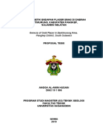 009 Proposal Tesis - Studi Genetik Endapan Plaser Emas Di Daerah Bantimurung, Kabupaten Pangkep, Sulawesi Selatan