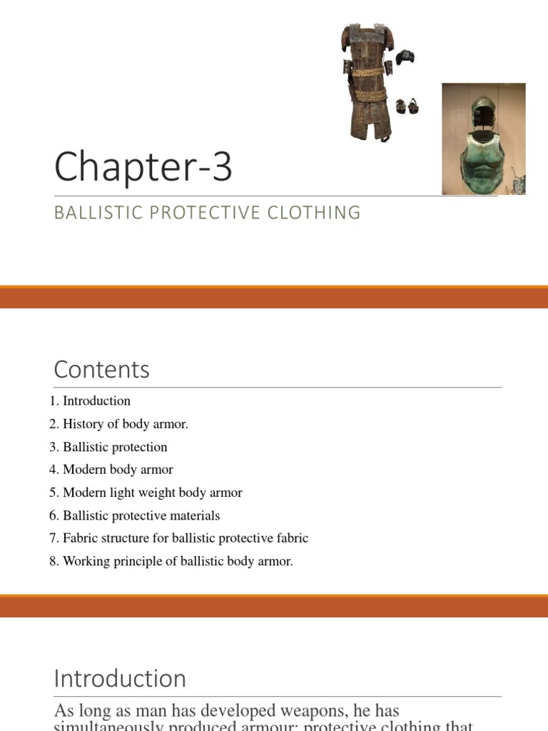 Ballistic Protective Clothing PDF Armour Textiles