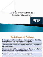 Introduction To Fashion Marketing