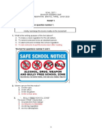 CBT 1 - Paket 1 - BHS Inggris - 2019-2020