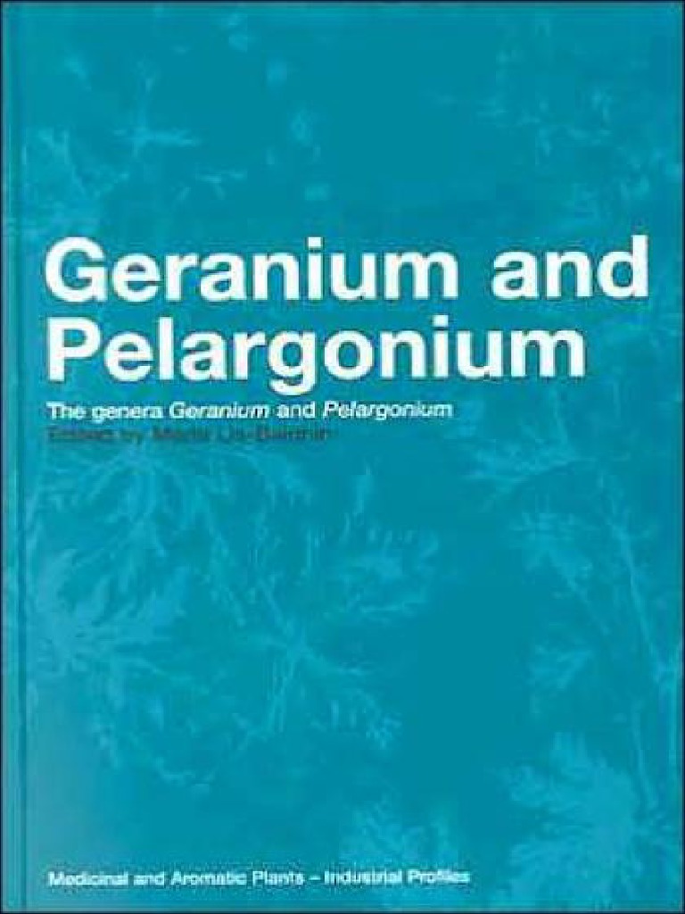 Pub Geranium and Pelargonium History of Nomenclature U PDF Botany Plants
