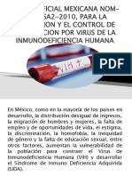 Norma Oficial Mexicana Nom-010-Ssa2-2010, para La Prevencion