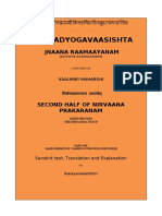 VI Nirvaana Prakaranam (Second Half)