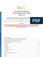 DLC Solid-State Lighting Technical Requirements Tables: April 28, 2020 Update