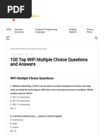 100 Top WiFi Multiple Choice Questions and Answers - Connect My Guru