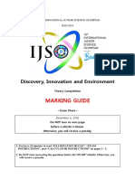 Marking Guide: Discovery, Innovation and Environment