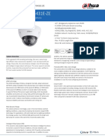 DH-IPC-HDBW5431E-ZE: 4MP WDR IR Dome Network Camera