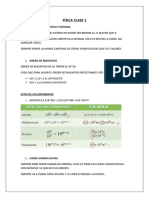 Física Clase 1 Apuntes