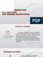 Mediul de Marketing One Degree Advertising