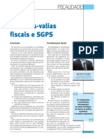 74 - Regime Das Mais-Valias Fiscais e SGPS-Artigo (AF)