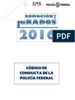 Código de Conducta de La Policía Federal