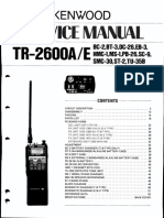 TR-2600 SRV Manual