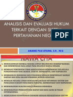 Analisis_evaluasi Hukum Sishanneg