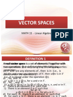 Lecture 9 Vector Space