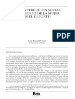 La construcción social del cuerpo de la mujer en el deporte