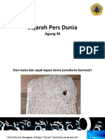 Sejarah Pers Dunia