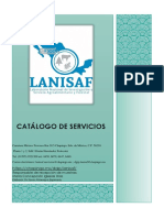 Lanisaf Catálogo de Servicios