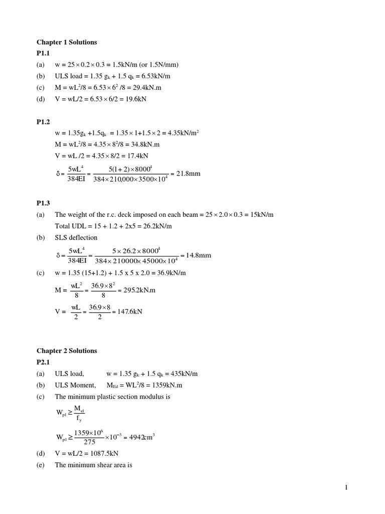 Structural Design From First Principles By Michael Byfield Solution