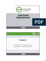 CISM Exam Prep for Domain 3 Program Development