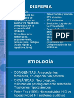 Disfemia: Trastorno del habla por tartamudeo o repetición compulsiva