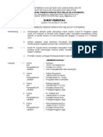 Surat Perintah Karantina Mandiri Suharyo DKK