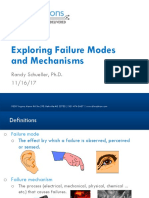 Exploring Failure Modes and Mechanisms in Electronics