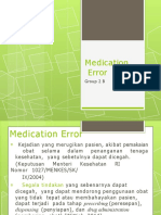 PPT 2B Medication Error
