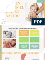 Examen físico del recién nacido