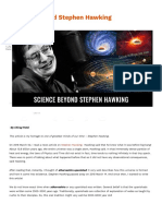 Science Beyond Stephen Hawking