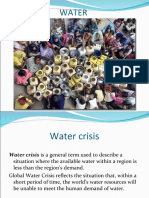 Session 2 - Water Crisis