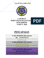 Contoh Laporan Pengurus