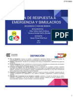 Plan de Emergencia y Simulacros