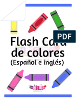 V1Flash Card de Colores Globos La Maeta de Preesco