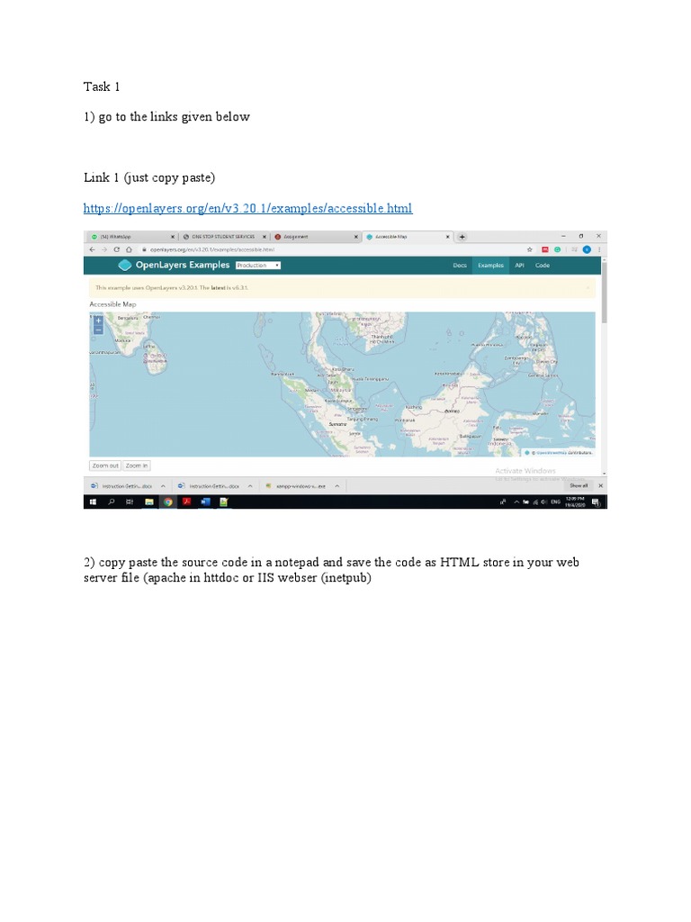 Task 1 1) Go To The Links Given Below | PDF
