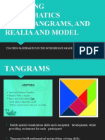 Teaching Math Using Tangrams, and Realia and Model