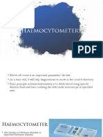 4 - Haemocytometery and WBC Counting