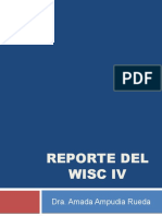 Reporte WISC