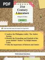 21st Century Literature: Philippine Realities