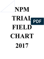 Npm Trial Field Chart