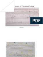 Design Example For Combined Footing: Dr. Nart Mawloud 1