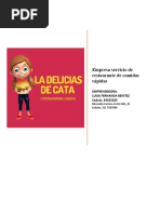 Proyecto Comidas Rapidas Luisa