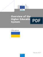 Overview of The Higher Education System: Ukraine