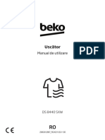 Manual Uscator de Rufe Beko 8 Kg