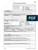 2. . Supplier Evaluation Form