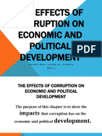 The Effects of Corruption On Economic and Political