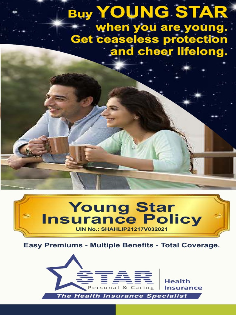 Brochure Young Star Insurance Policy PDF Insurance Corporate Law