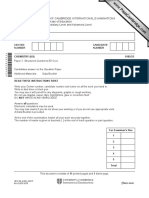 University of Cambridge International Examinations General Certifi Cate of Education Advanced Subsidiary Level and Advanced Level