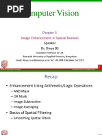 Computer Vision: Image Enhancement in Spatial Domain